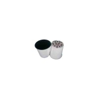 Maceta redonda VCF bicolor Blanco/gris 4L